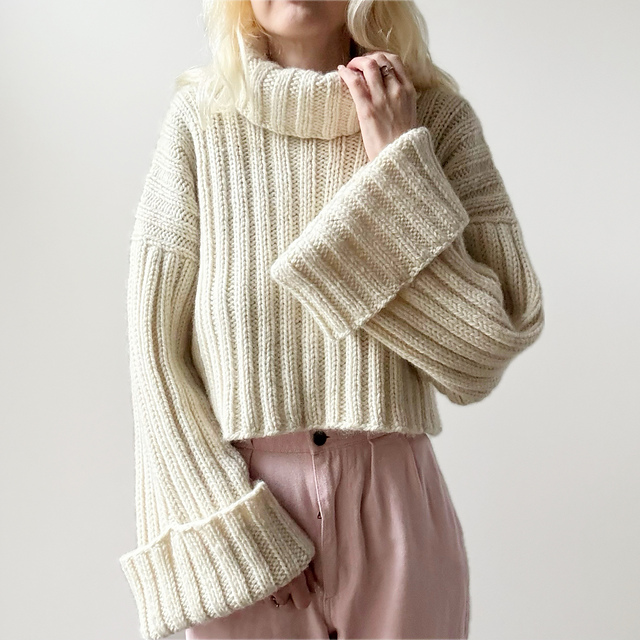 Rib ‘n’ Roll Sweater