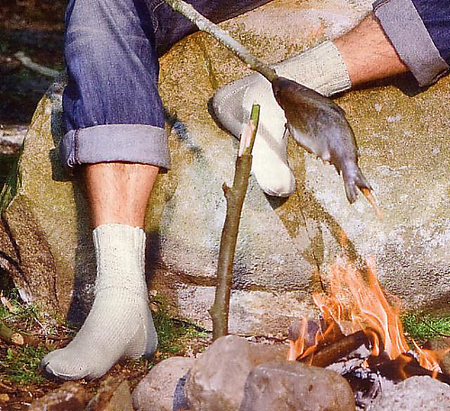 #56 Gansey Socken