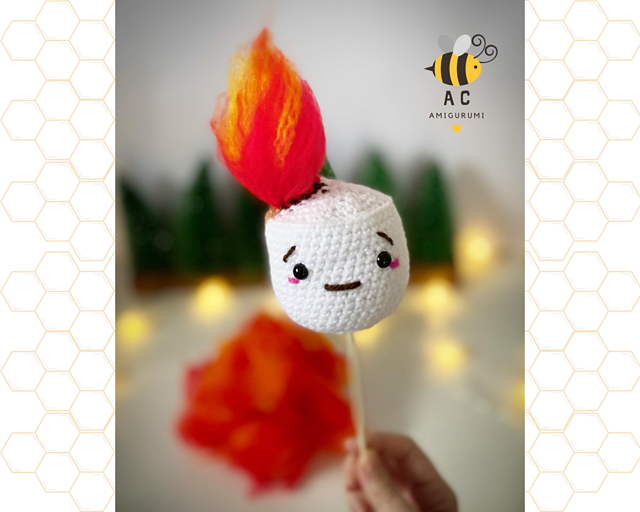 Burnsy the cute Marshmallow