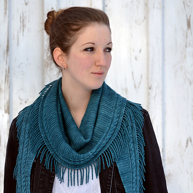 Rainfall Shawlette