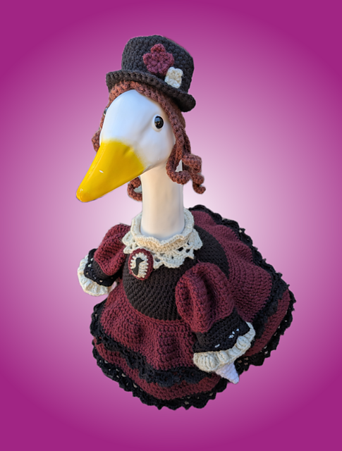 Victorian Gothic Porch Goose Outfit