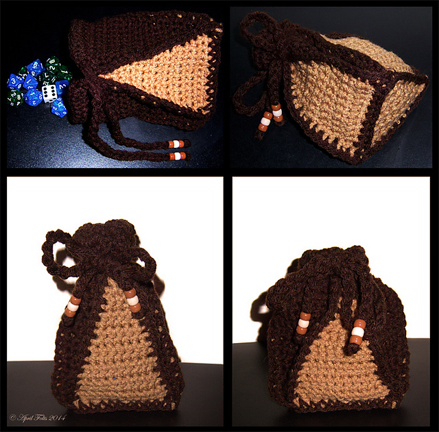 Triangle Dice Bag