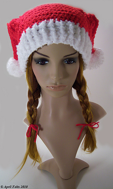 Double Tail Santa Hat