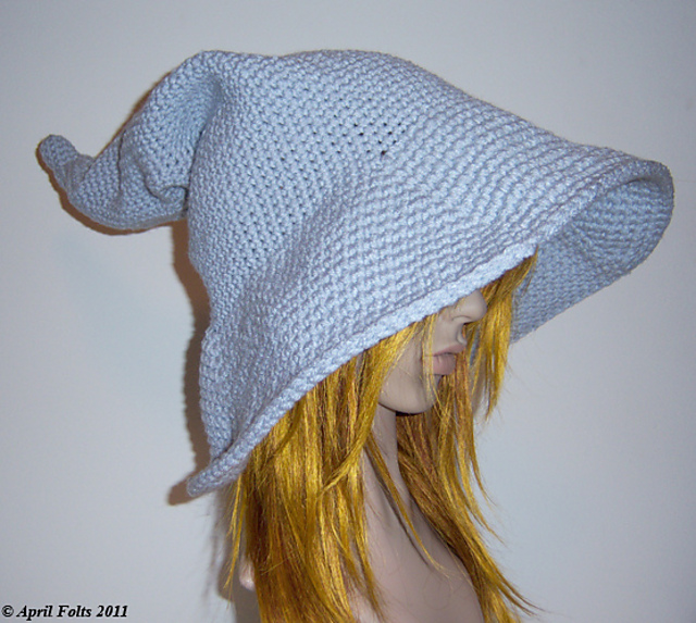 Grey Wizard Hat
