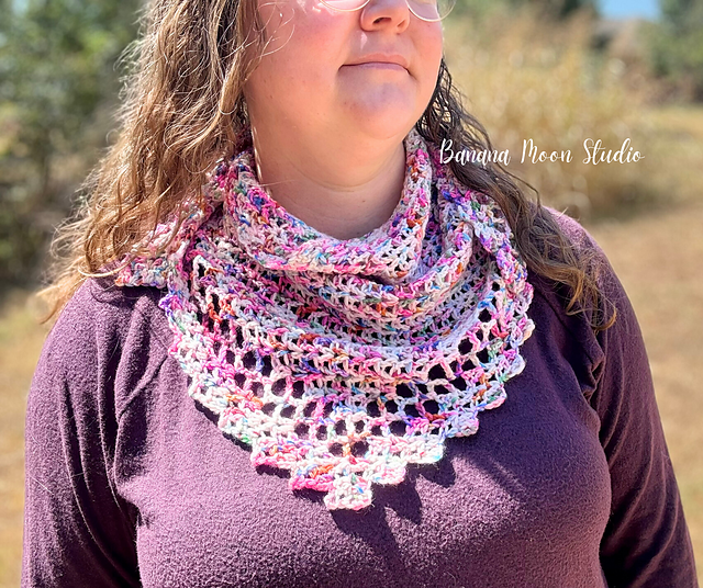 小物 triangle star scarf Muslin Scarf XXL Wrap Scarf Triangle Loop Scarf Pink Fuchsia