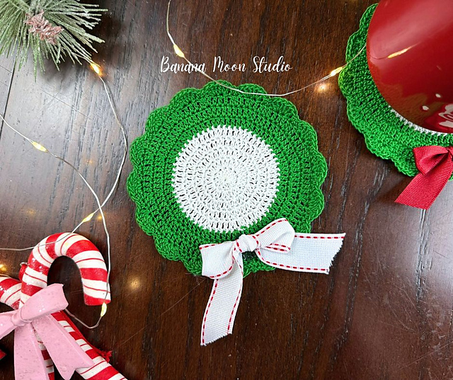 Christmas Wreath Coaster