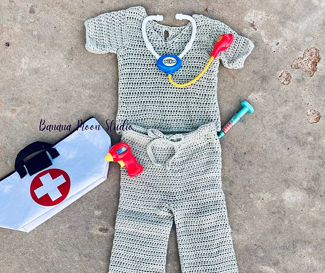 Children's Scrubs Costume