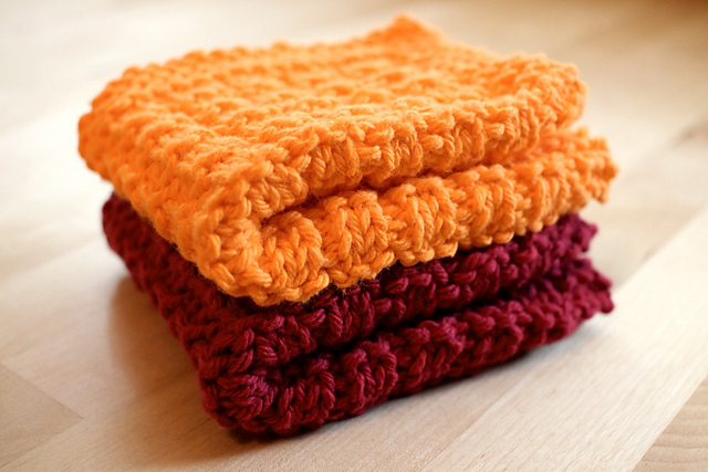 Waffle Time Washcloth