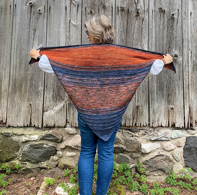 Ravelry: A Season of Change Shawl pattern by Northern Maple Yarn Designs