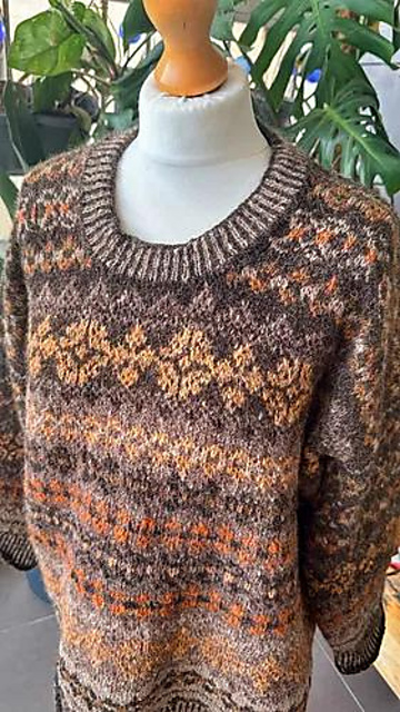Autumn Leaves sweater