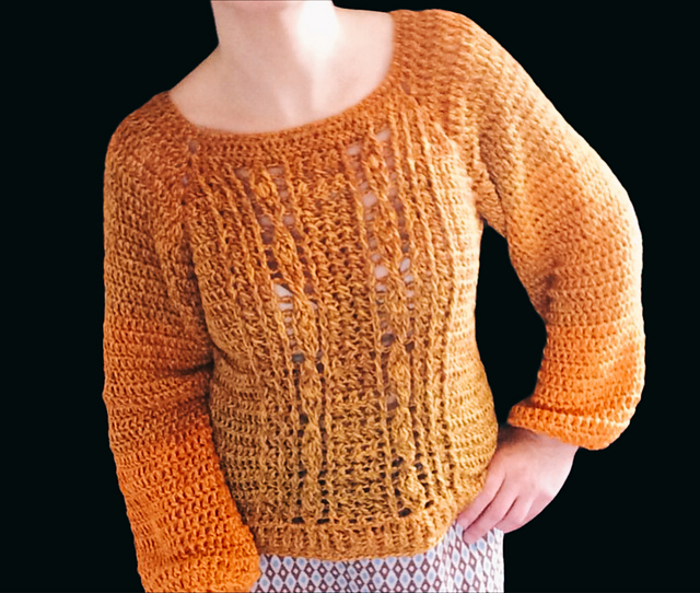 Warkocz Bereniki sweater