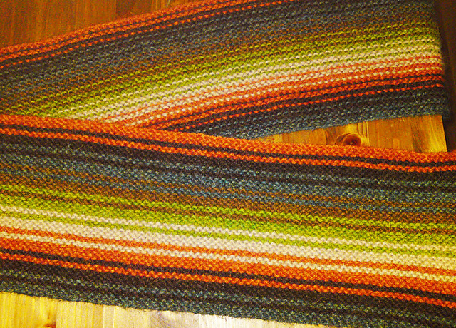 Colorful but manly scarf