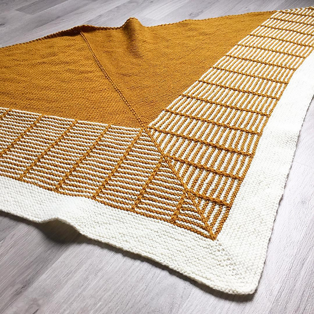Midnight Sun Shawl