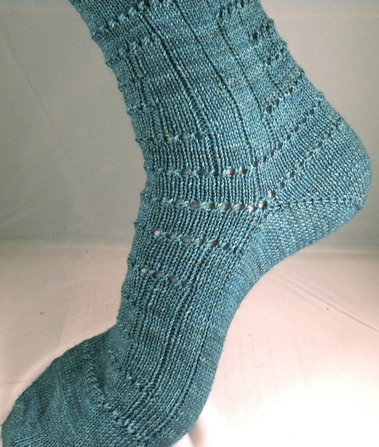 Log Cabin Socks
