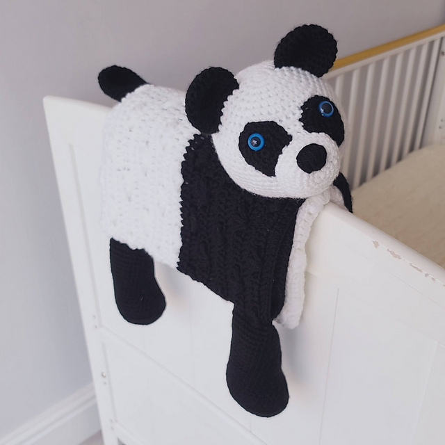 Ravelry: 3in1 Jungle Panda Baby Blanket pattern by Crafting Happiness