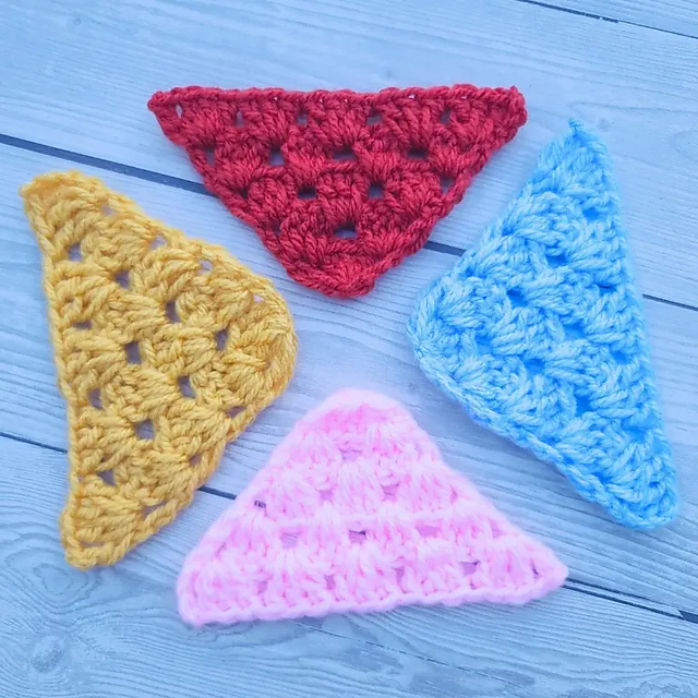 Quarter Granny Square