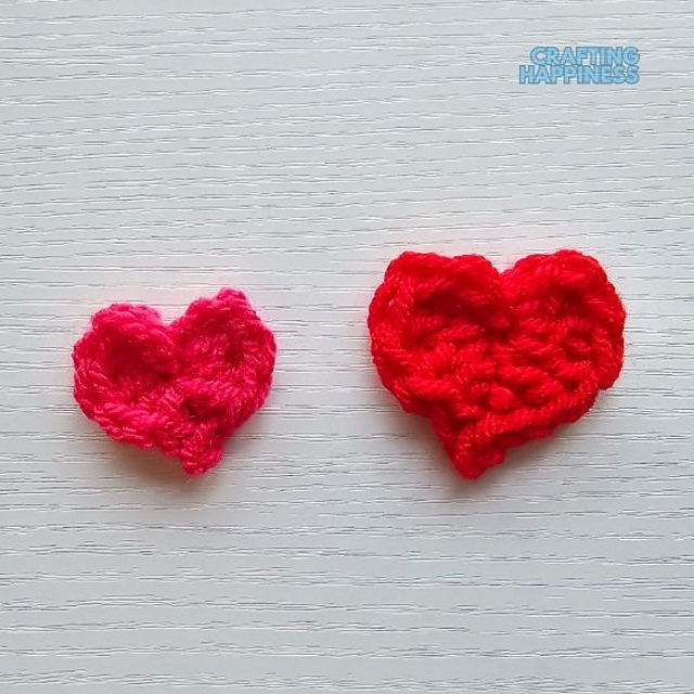 No Magic Ring Heart Applique