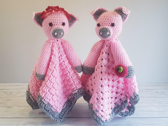 Pip & Petunia Pig Loveys