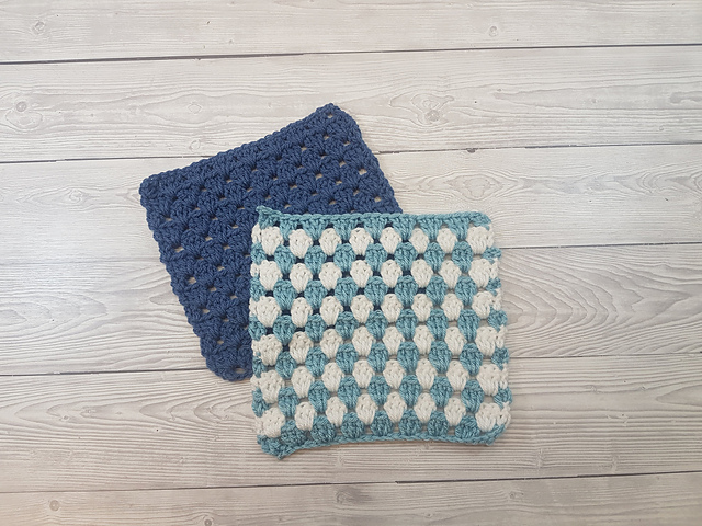 Granny Stripe Stitch Dishcloth