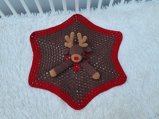 Rudolph The Reindeer Baby Lovey