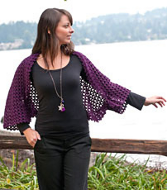 Venezia Worsted Lace Shoulderette
