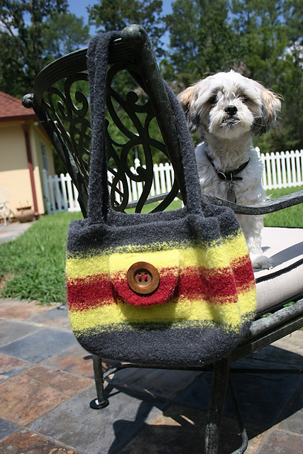 Magnolia Felted Bag