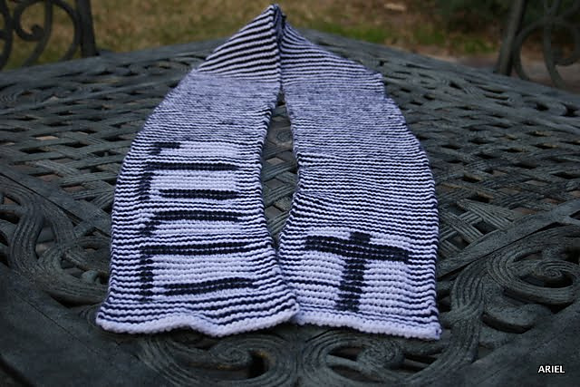 YHWH Shadow Scarf (יהוה‎)