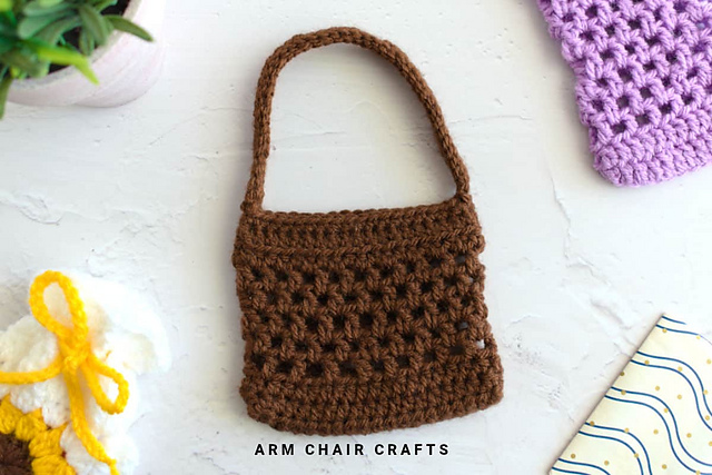 Mini Mesh Crochet Bag