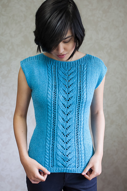 Ravelry: Whakamārie Top pattern by Francoise Danoy