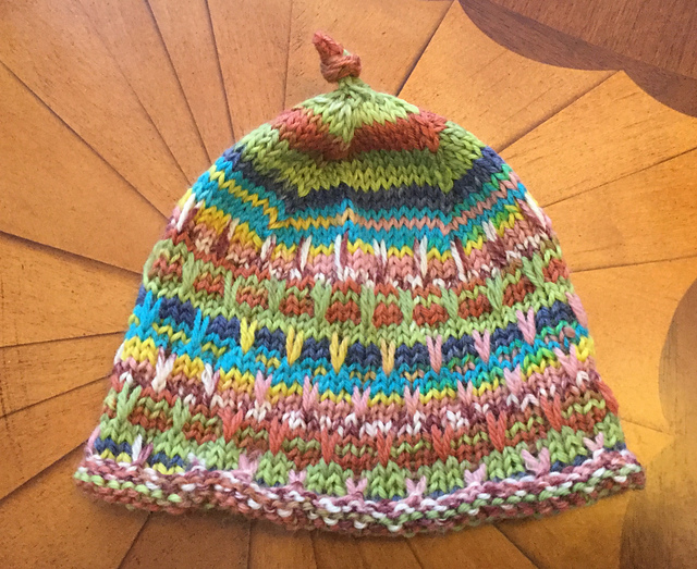 Newborn Slipped Stitch Hat