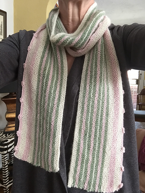 Sherbet Bobble Scarf