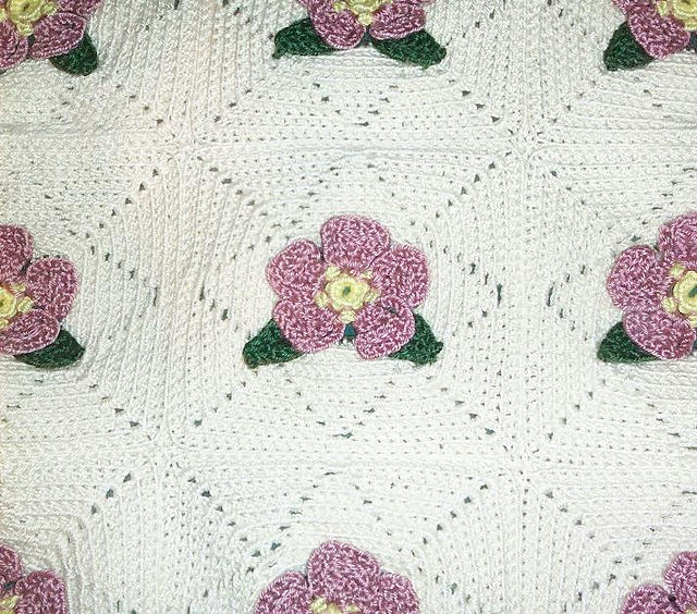 Texas Tea Rose Blanket