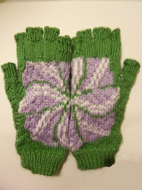 Amaryllis Convertible Mitts