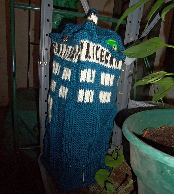 Boxy TARDIS Bag