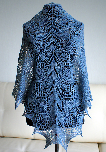 Forgotten Wings Shawl
