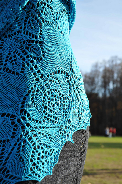 Frog Princess Shawl