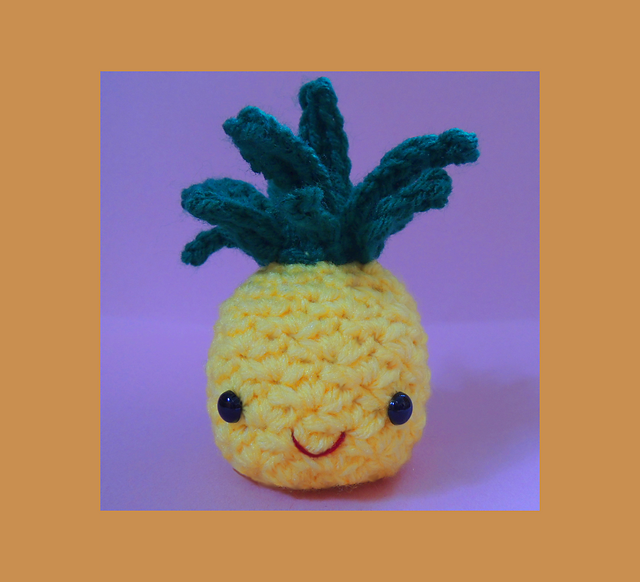 Large Pineapple Finger Puppet