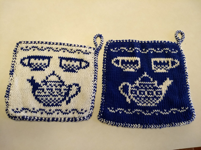 Potholder Coffee Break