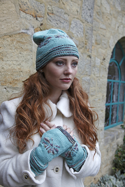 Mariposa Hat and Mitts