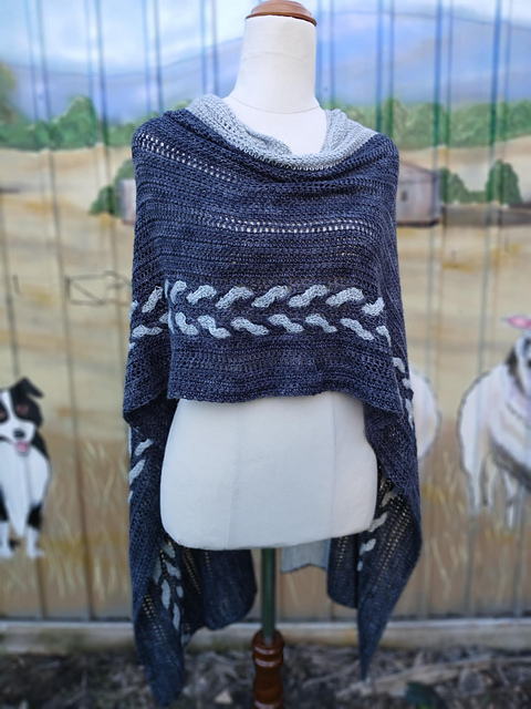 Twilight Twist Evening Wrap