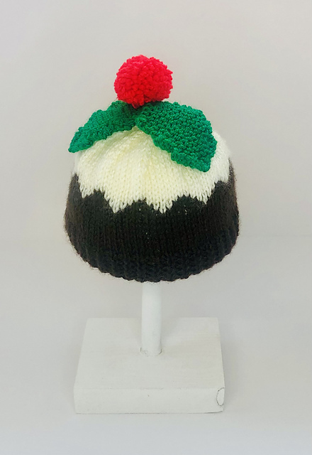 Christmas Pudding Baby Hat