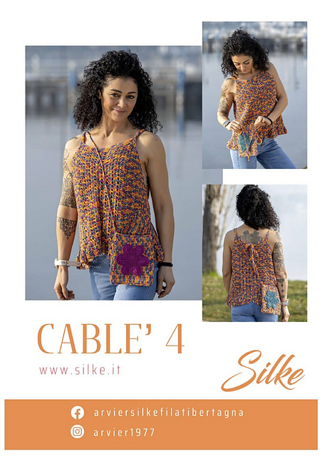 Tank Top Cablè 4 Color