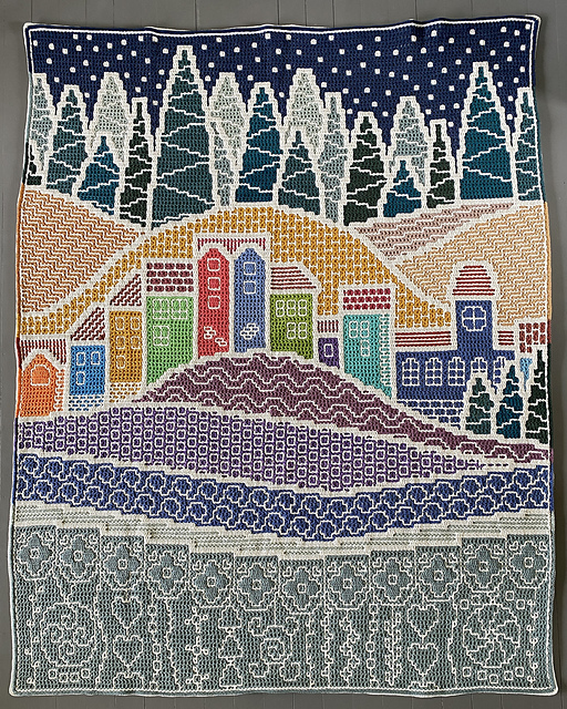 Astrid's Woods blanket