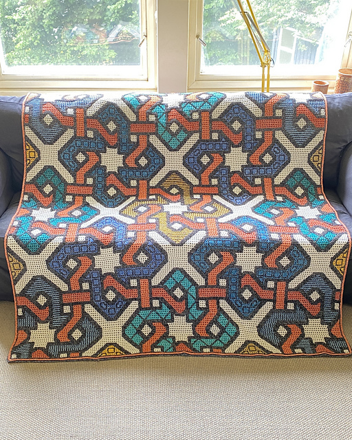 Astrid's Kasbah blanket