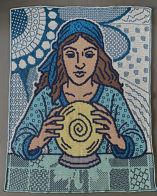 Astrid's Fortune teller blanket