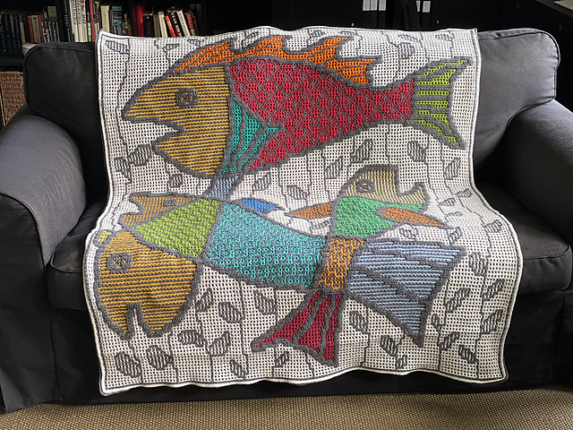 Astrid's Peixes blanket