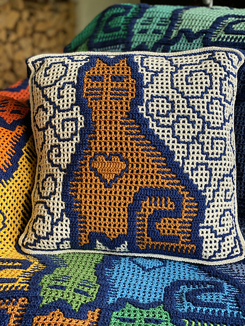 Astrid's Cat cushion cover