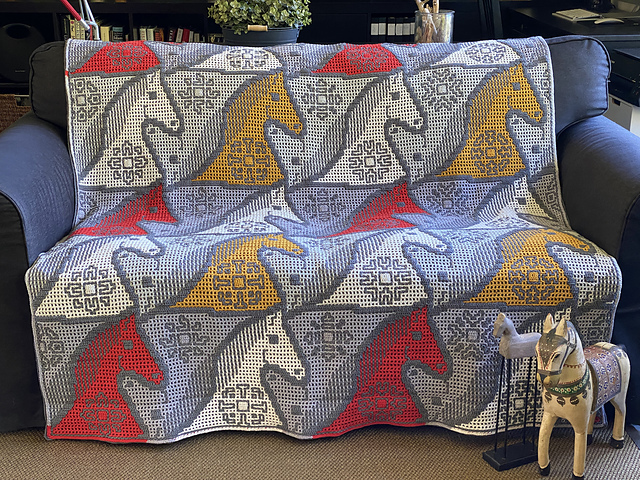 Astrid's Horses blanket