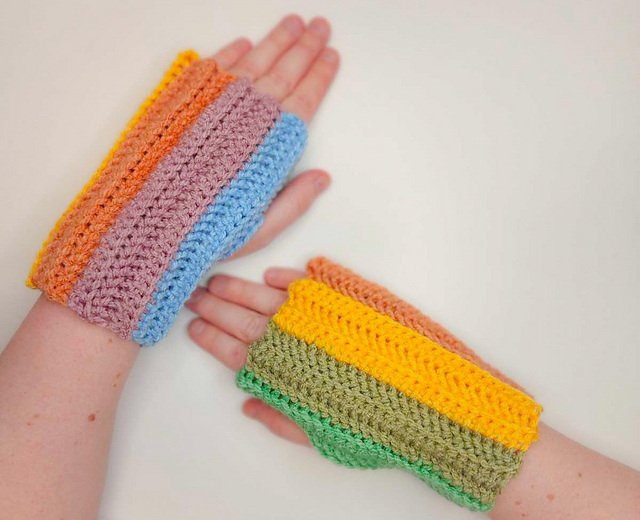 Fingerless Gloves Or Wristers