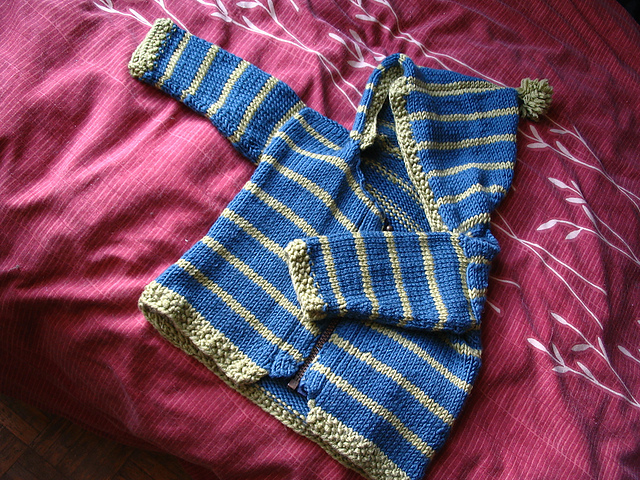 #25 Striped Hoodie